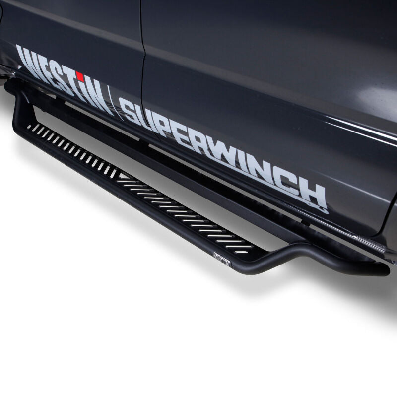 Westin 24-26 Toyota Tacoma DC Outlaw Drop Running Boards - Tex. Blk Westin Running Boards AXOPROS