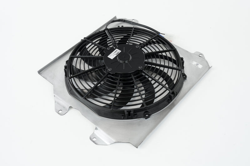 CSF 92-00 Honda Civic All-Aluminum Fan Shroud w/12in SPAL Fan CSF Fans & Shrouds  AXOPROS