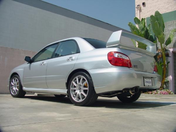 Invidia 02-07 WRX/STi 76mm N1 REGULAR Stainless Steel Tip Cat-back Exhaust Invidia Catback AXOPROS