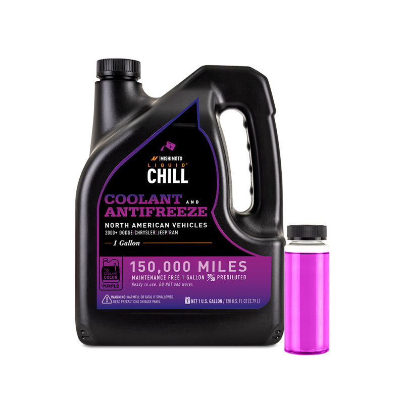 Mishimoto Liquid Chill EG Coolant, North American Vehicles, Purple Mishimoto Coolants  AXOPROS