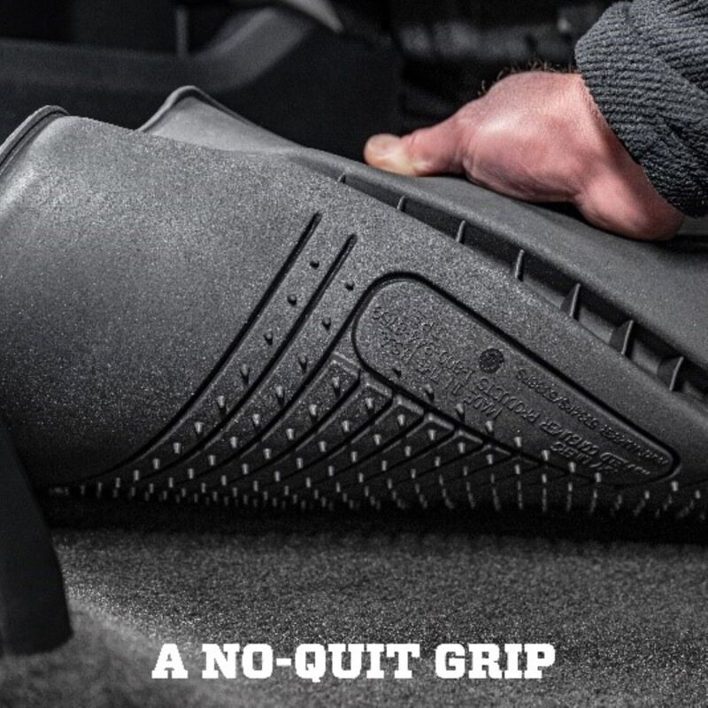 Husky Liners Husky Liners 24-25 Toyota Tacoma Hybrid Weatherbeater Front & 2nd Seat Floor Liners - Black Floor Mats - Rubber aftermarket performance part