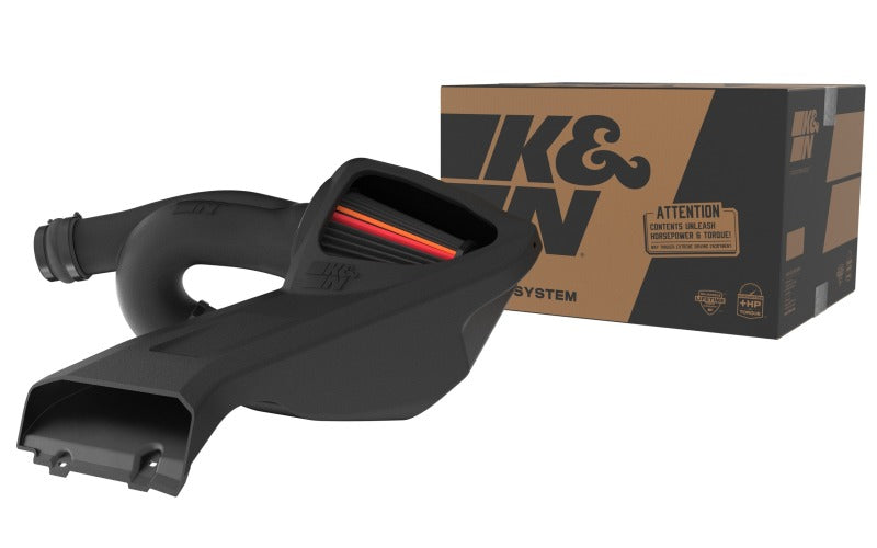 K&N 21-24 Chevrolet Silverado 1500 V8 5.3L/6.2L F/L NextGen Dryflow Cold Air Intake K&N Engineering Cold Air Intakes AXOPROS