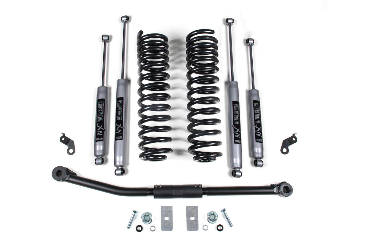 2.5 Inch Lift Kit - Ford F250/F350 Super Duty (11-16) 4WD - Diesel BDS Suspension Suspension Lift Kit AXOPROS