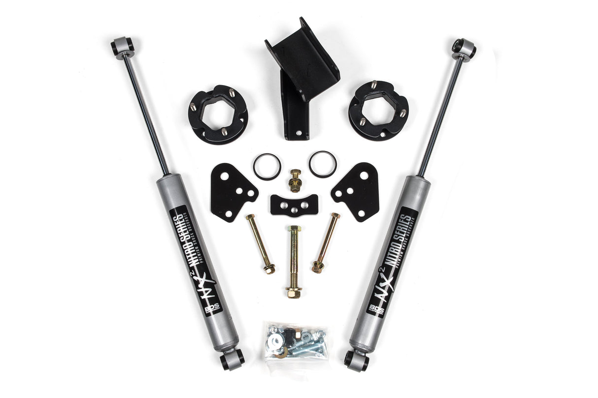 2.5 Inch Lift Kit - Ford Ranger (19-23) 4WD BDS Suspension Suspension Lift Kit AXOPROS