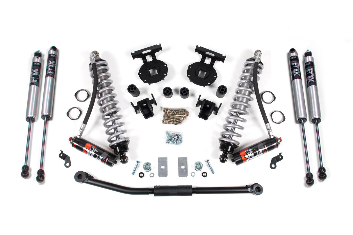 2.5 Inch Lift Kit - FOX 2.5 Performance Elite Coil-Over Conversion - Ford F250/F350 Super Duty (11-16) 4WD - Diesel BDS Suspension Suspension Lift Kit AXOPROS