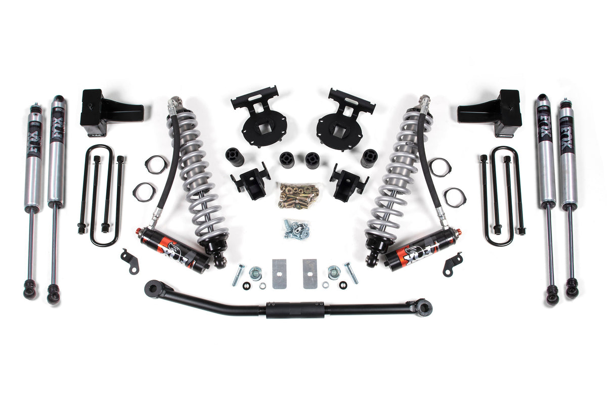 2.5 Inch Lift Kit - FOX 2.5 Performance Elite Coil-Over Conversion - Ford F250/F350 Super Duty (11-16) 4WD - Diesel BDS Suspension Suspension Lift Kit AXOPROS