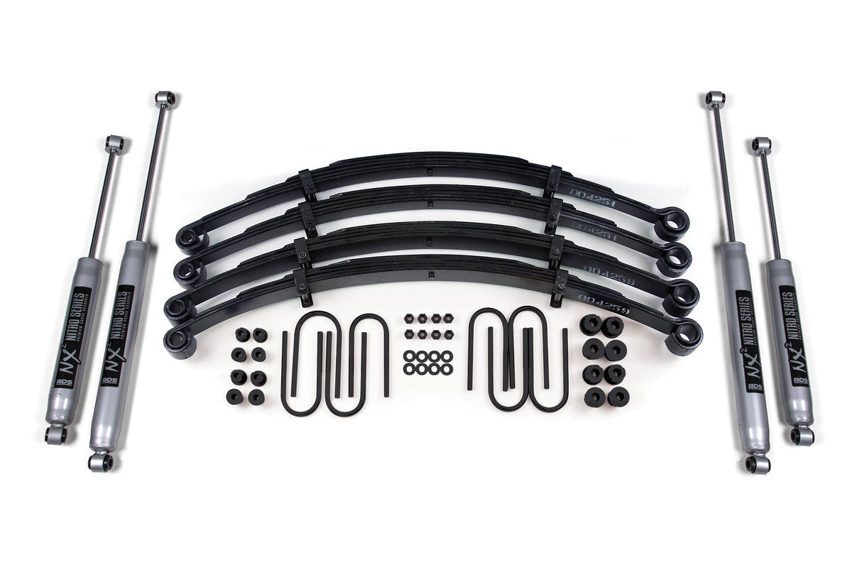 2.5 Inch Lift Kit - Jeep CJ5/CJ7 (82-86) BDS Suspension Suspension Lift Kit AXOPROS