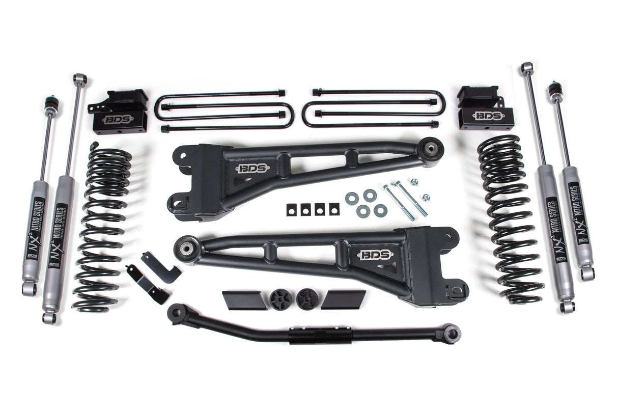2.5 Inch Lift Kit W/ Radius Arm - Ford F450 Super Duty (20-22) 4WD - Diesel & Gas BDS Suspension Suspension Lift Kit AXOPROS