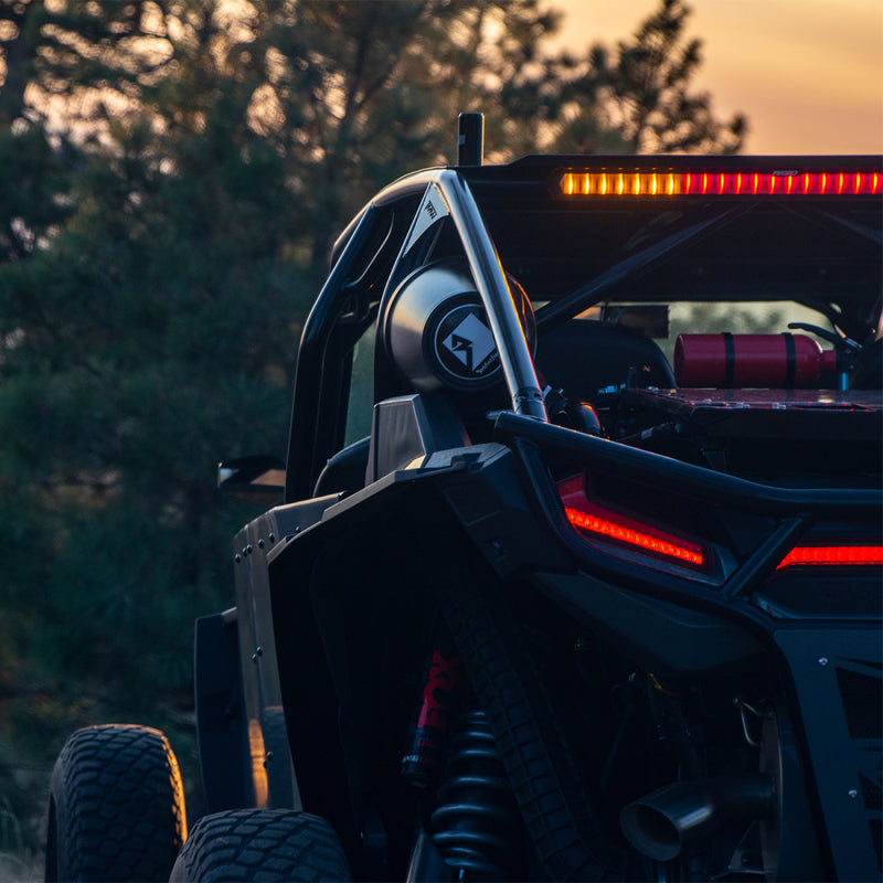 Rigid Industries 28in Chase Light Bar Universal - Rear Facing 27 Mode 5 Color LED Light Bar Rigid Industries Tail Lights  AXOPROS