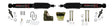 Skyjacker 1997-2003 Ford F-150 4 Wheel Drive Steering Damper Kit Skyjacker Steering Dampers  AXOPROS