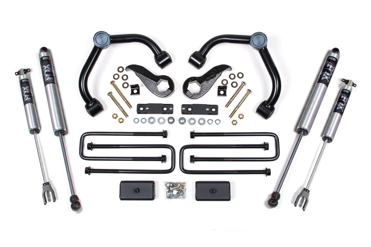 3 Inch Lift Kit - Chevy Silverado Or GMC Sierra 2500HD/3500HD (20-24) BDS Suspension Suspension Lift Kit AXOPROS