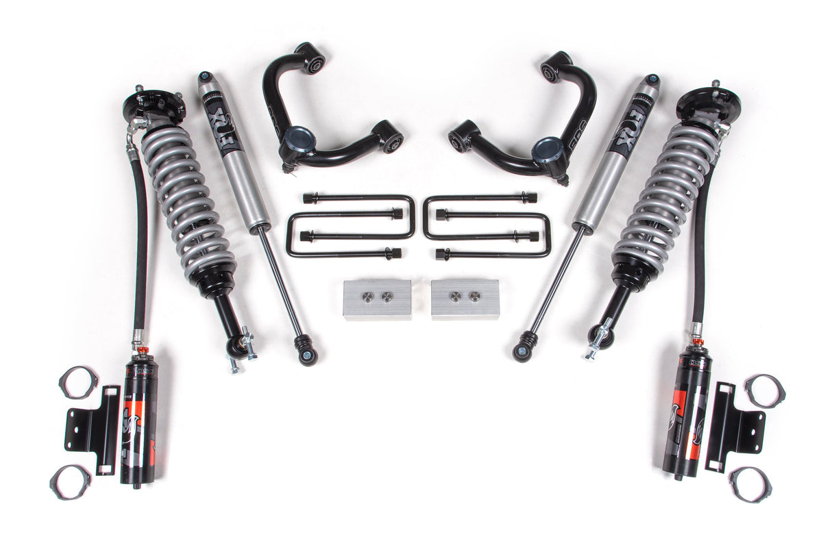 3 Inch Lift Kit - FOX 2.5 Performance Elite Coil-Over - Ford F150 (14-20) 4WD BDS Suspension Suspension Lift Kit AXOPROS