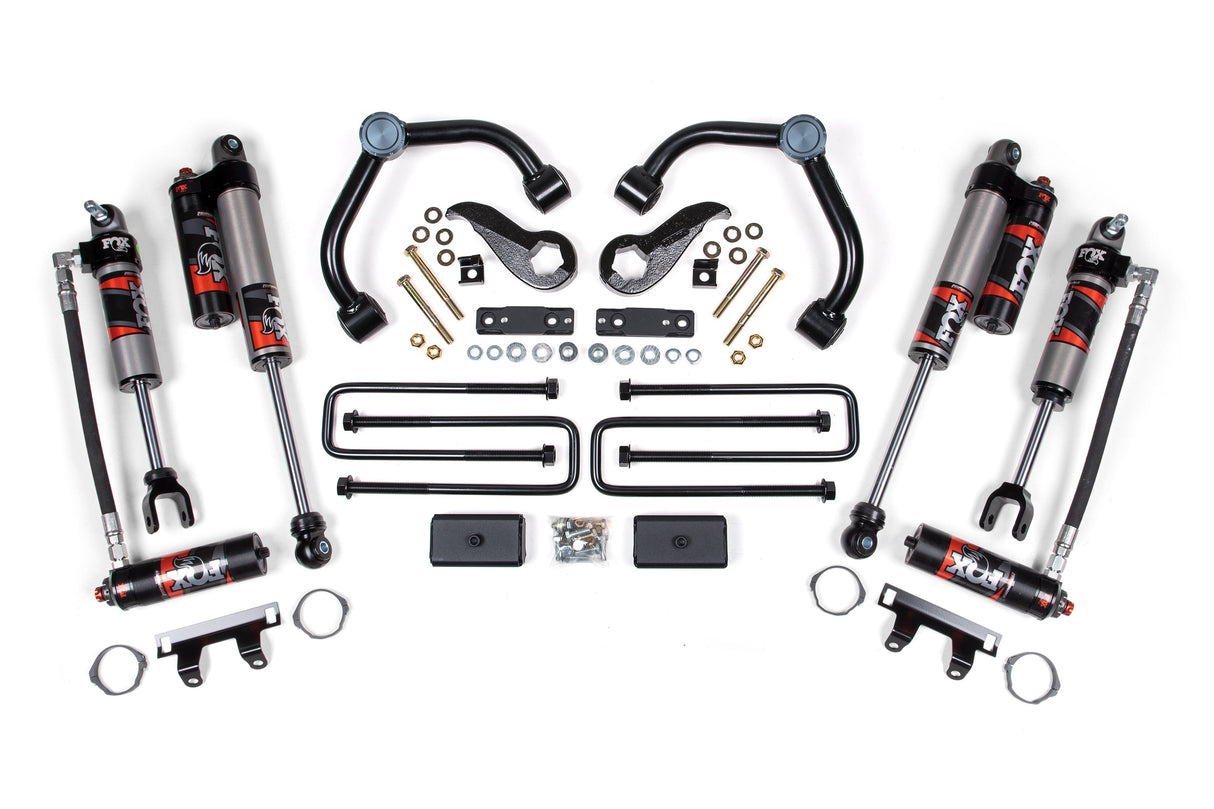3 Inch Lift Kit - FOX Performance Elite - Chevy Silverado Or GMC Sierra 2500HD/3500HD (20-24) BDS Suspension Suspension Lift Kit AXOPROS