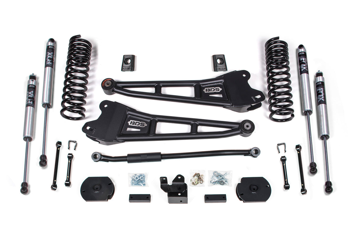3 Inch Lift Kit W/ Radius Arm - Ram 2500 (19-24) 4WD - Diesel BDS Suspension Suspension Lift Kit AXOPROS