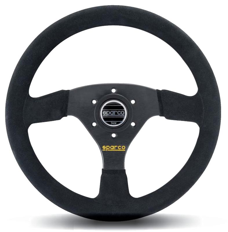 Sparco Steering Wheel 323 Suede Black SPARCO Steering Wheels AXOPROS