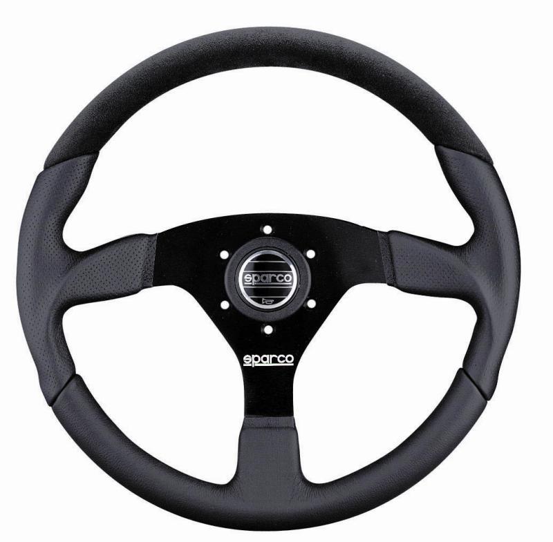 Sparco Steering Wheel L505 Lap 5 Blk/Blk/Blk SPARCO Steering Wheels AXOPROS
