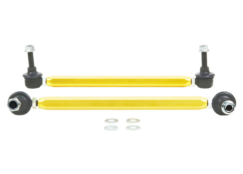 Whiteline Universal Swaybar Link Kit Heavy Duty Adjustable Steel Ball Joint Whiteline Sway Bar Endlinks  AXOPROS