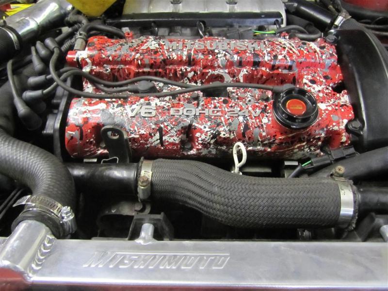 Mishimoto 91-99 Mitsubishi 3000GT Turbo Manual Aluminum Radiator Mishimoto Radiators  AXOPROS