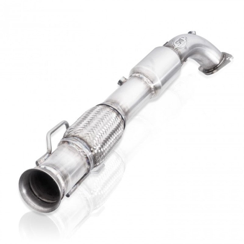Stainless Works 2016-18 Ford Focus RS 3in High-Flow Cats Downpipe Factory Connection Stainless Works Downpipes AXOPROS