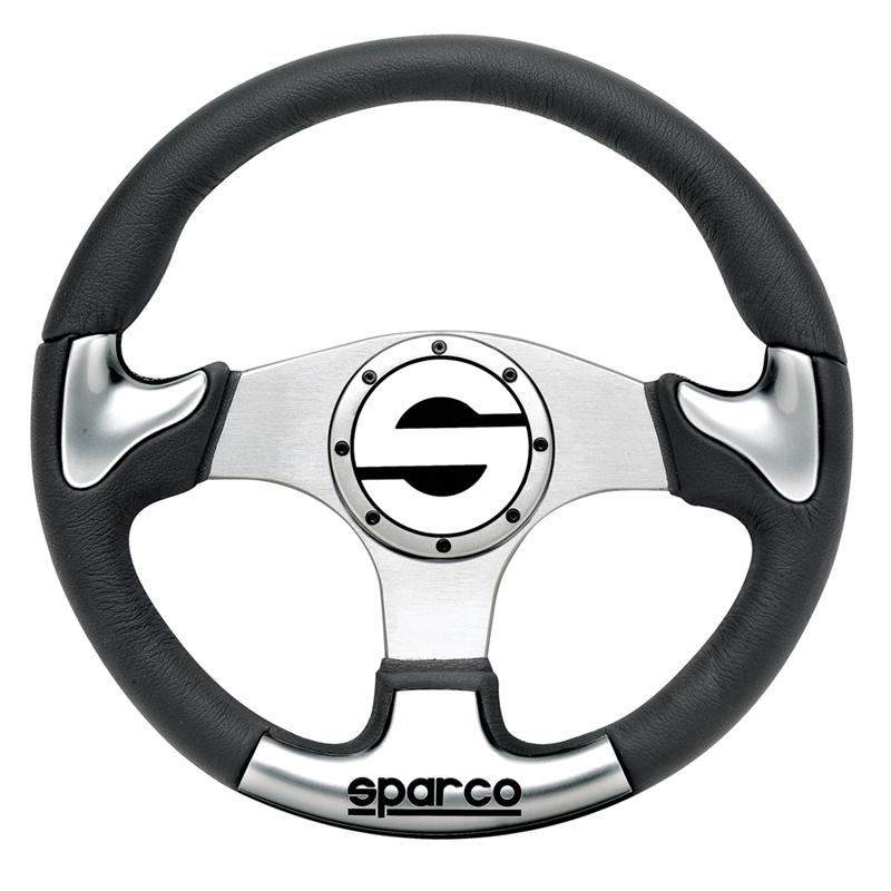 Sparco Steering Wheel P 222 Black SPARCO Steering Wheels AXOPROS