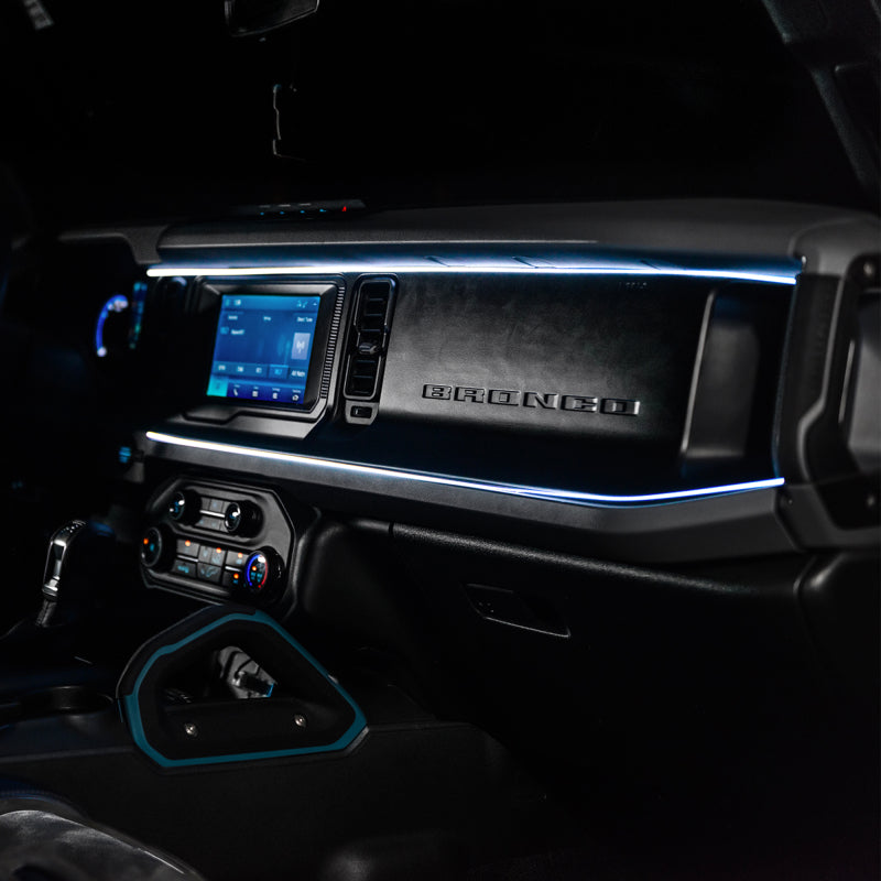 ORACLE Lighting Oracle 21-25 Ford Bronco ColorSHIFT LED Interior Dash Board Kit Headlights aftermarket performance part