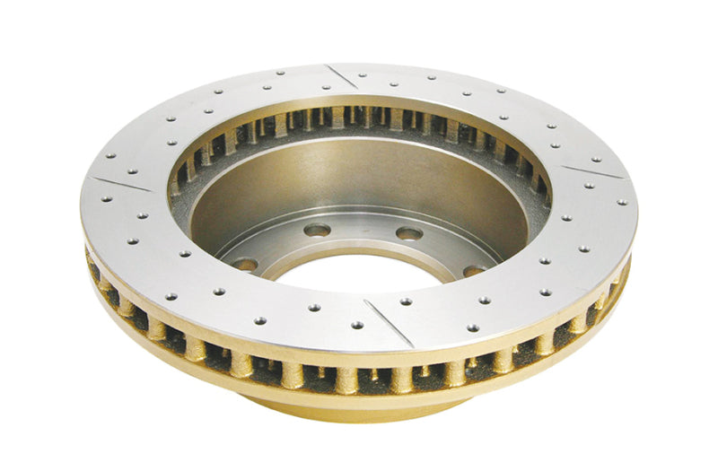 DBA 99-04 Ford F-250 Super Duty (w/Rear Rotor) 4WD Front Street Drilled & Slotted Rotor DBA Brake Rotors - Slot & Drilled AXOPROS