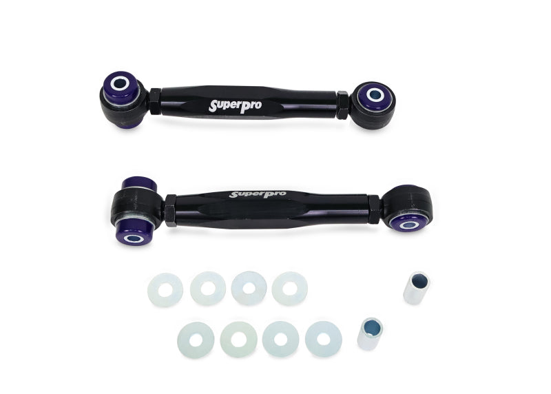 Superpro 06-25 Volkswagen Golf GTI Lower Rear HD Adjustable Toe Arm Set Superpro Control Arms AXOPROS