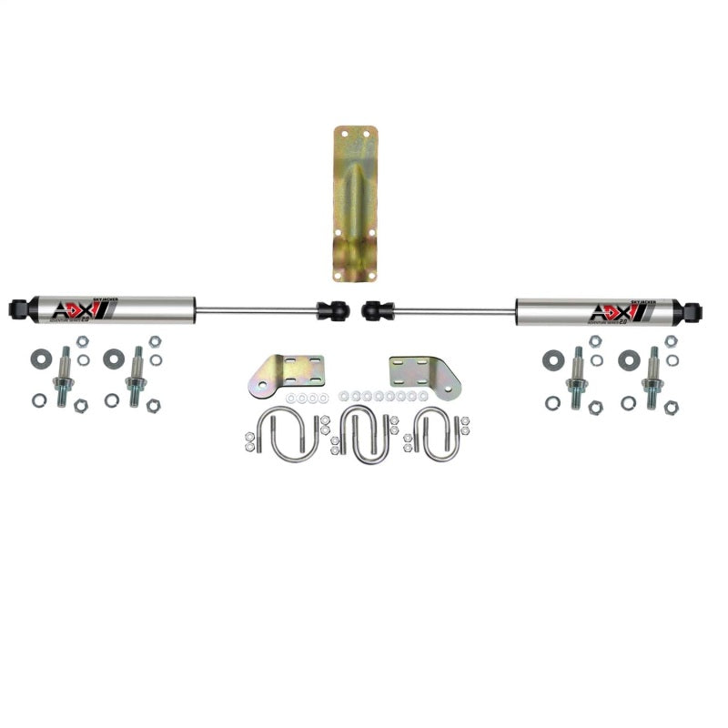 Skyjacker 98-01 Dodge Ram 1500 ADX 2.0 Dual Stabilizer Kit w/ CNC Machined Polished Alum. Skyjacker Alignment Kits AXOPROS