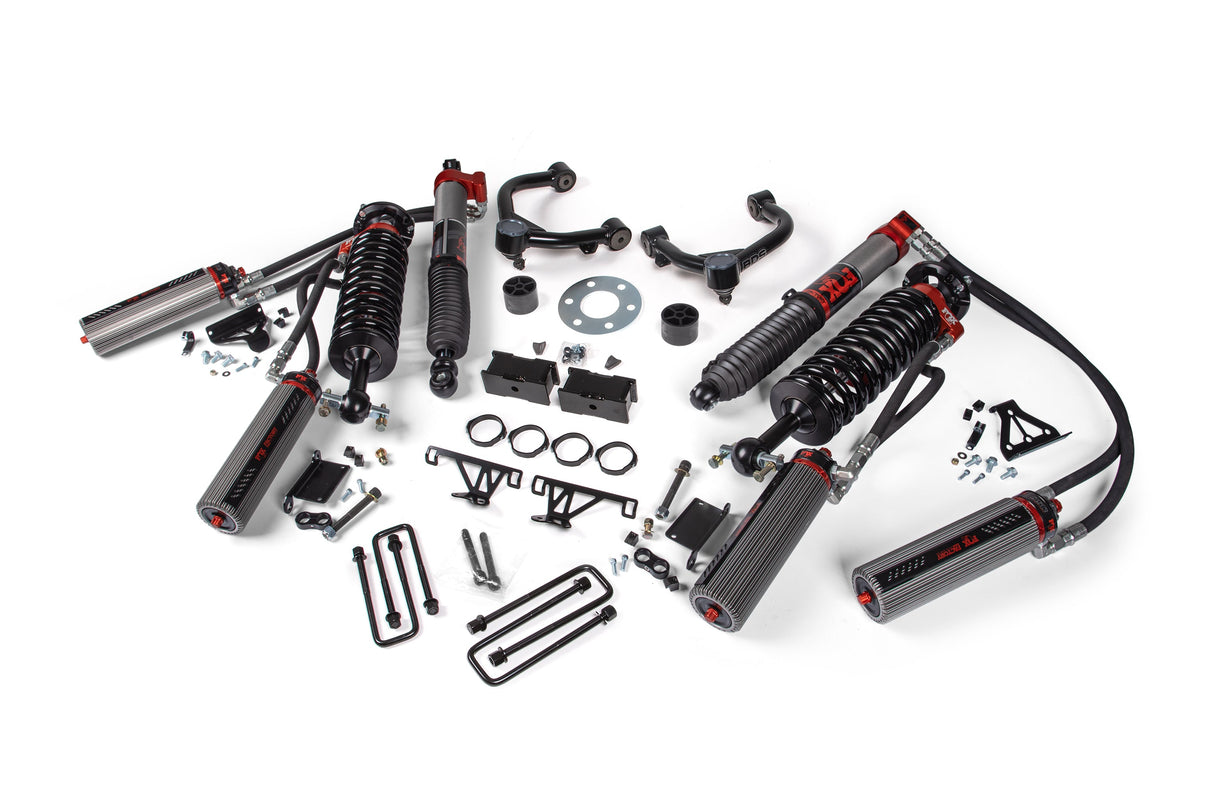 3.5 Inch Lift Kit - FOX 3.0 Bypass Factory Race Series - Chevy Silverado And GMC Sierra 1500 (19-24) BDS Suspension Suspension Lift Kit AXOPROS