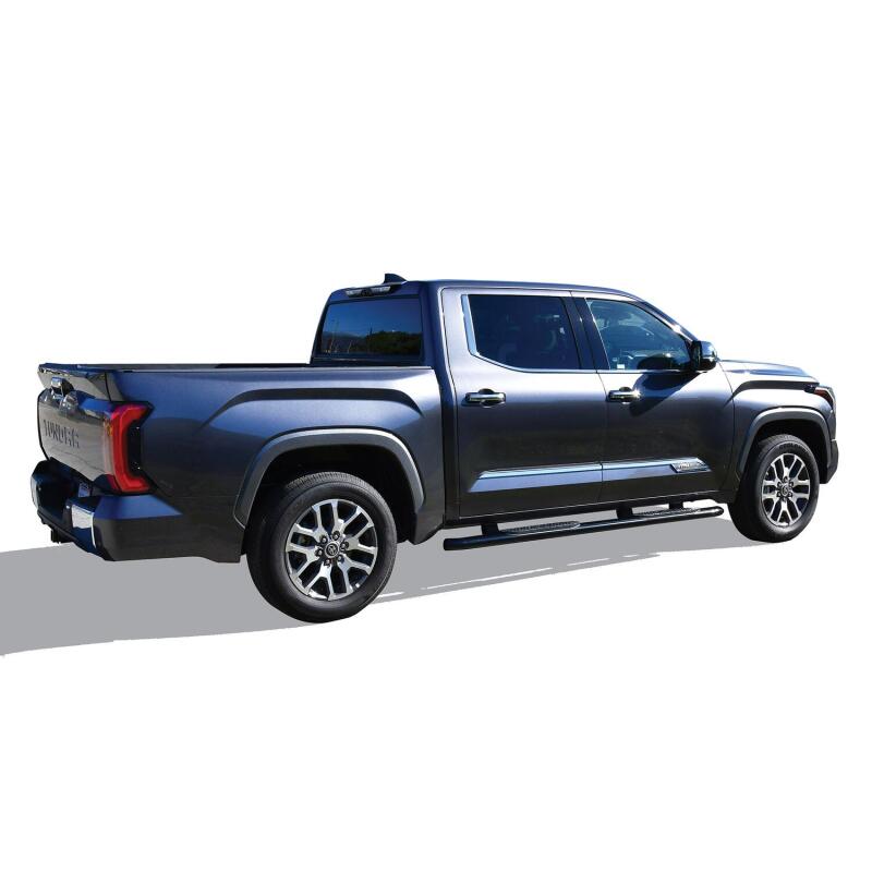Westin 2022 Toyota Tundra CrewMax PRO TRAXX 4 Oval Nerf Step Bars - Black Westin Nerf Bars AXOPROS