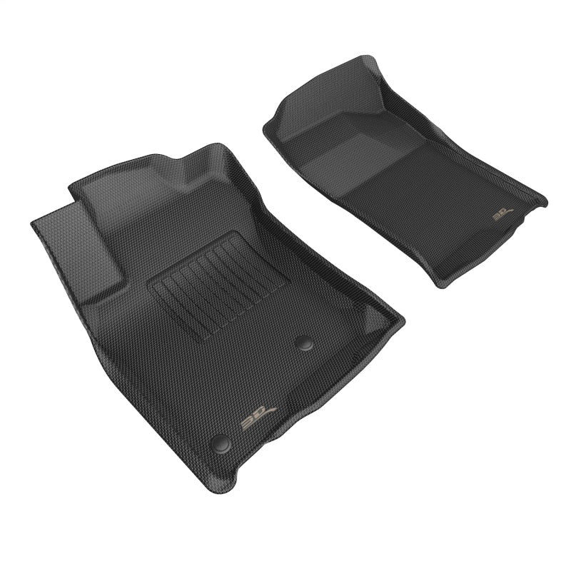 3D Maxpider 03-09 Lexus Gx470 Kagu Black R1 3D MAXpider Floor Mats - Rubber AXOPROS