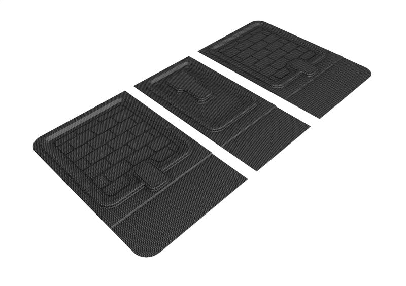 3D MAXpider 20-23 Tesla Model Y 2nd Row Seatback Protector Kagu Cargo Liner - Black 3D MAXpider