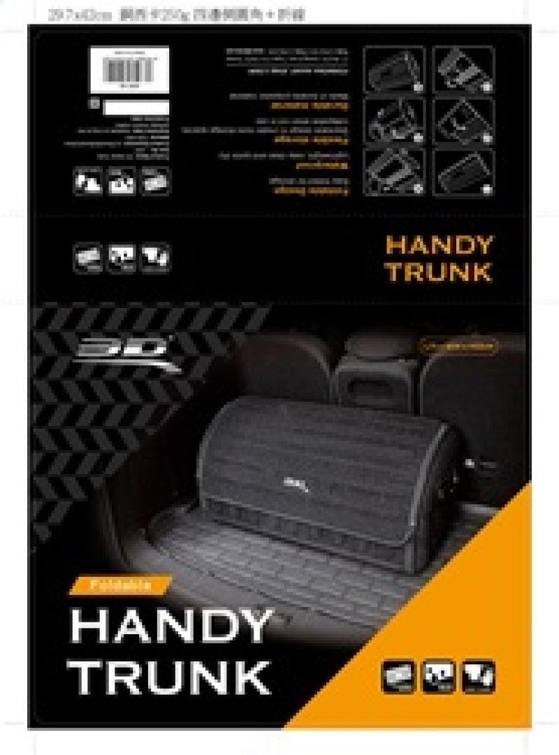 3D MAXpider 27.5in x 12in x 12.5in 3D Handy Trunk Carbon Fiber - Black 3D MAXpider