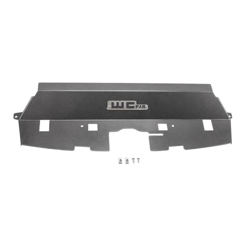 Wehrli 13-18 Cummins Fabricated Aluminum Radiator Cover - Bengal Red Wehrli Radiator Shrouds AXOPROS