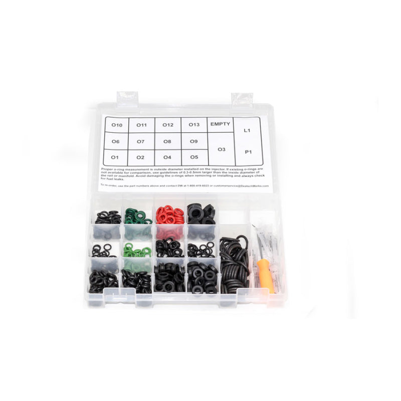 Deatschwerks Master Shop Injector O-Ring Kit (500 Pieces) DeatschWerks Fuel Components Misc  AXOPROS