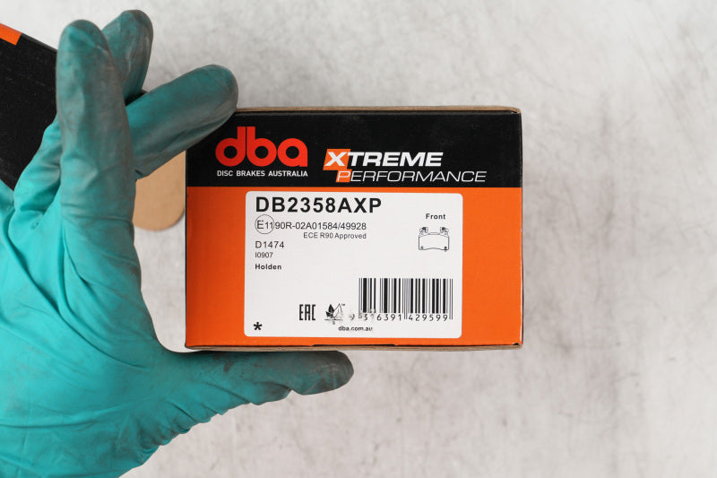 DBA DBA 13-17 Holden Commodore VE/VF SSV Brembo XP Performance Front Brake Pads Brake Pads - Performance aftermarket performance part