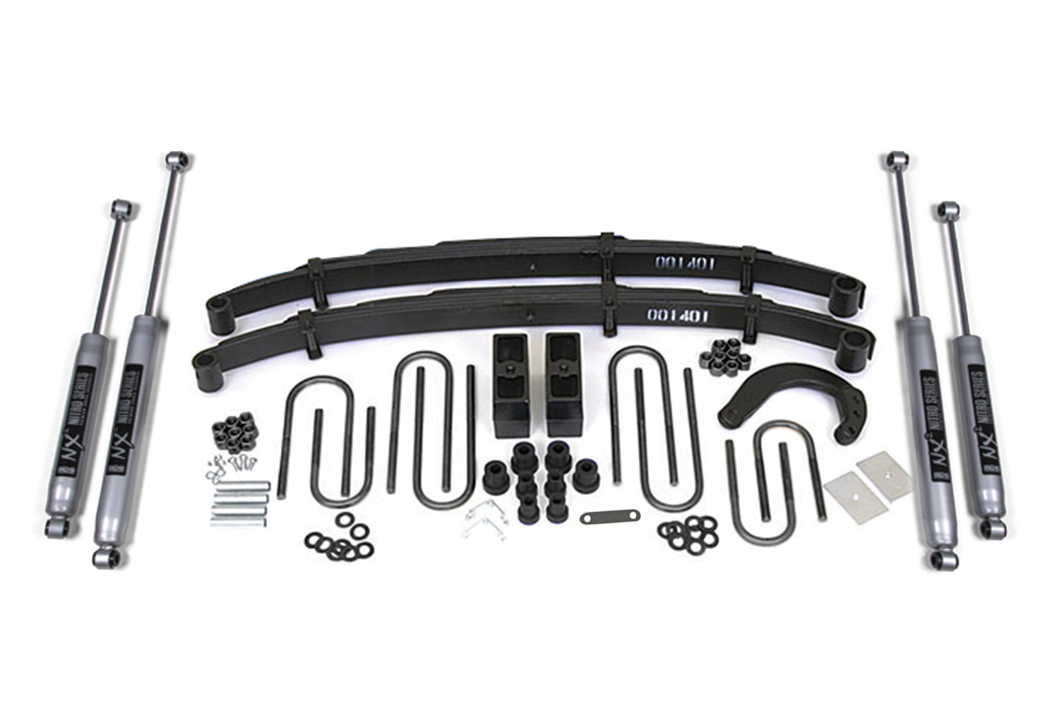 4 Inch Lift Kit - Chevy/GMC 1/2 Ton Truck/SUV (73-76) 4WD BDS Suspension Suspension Lift Kit  AXOPROS