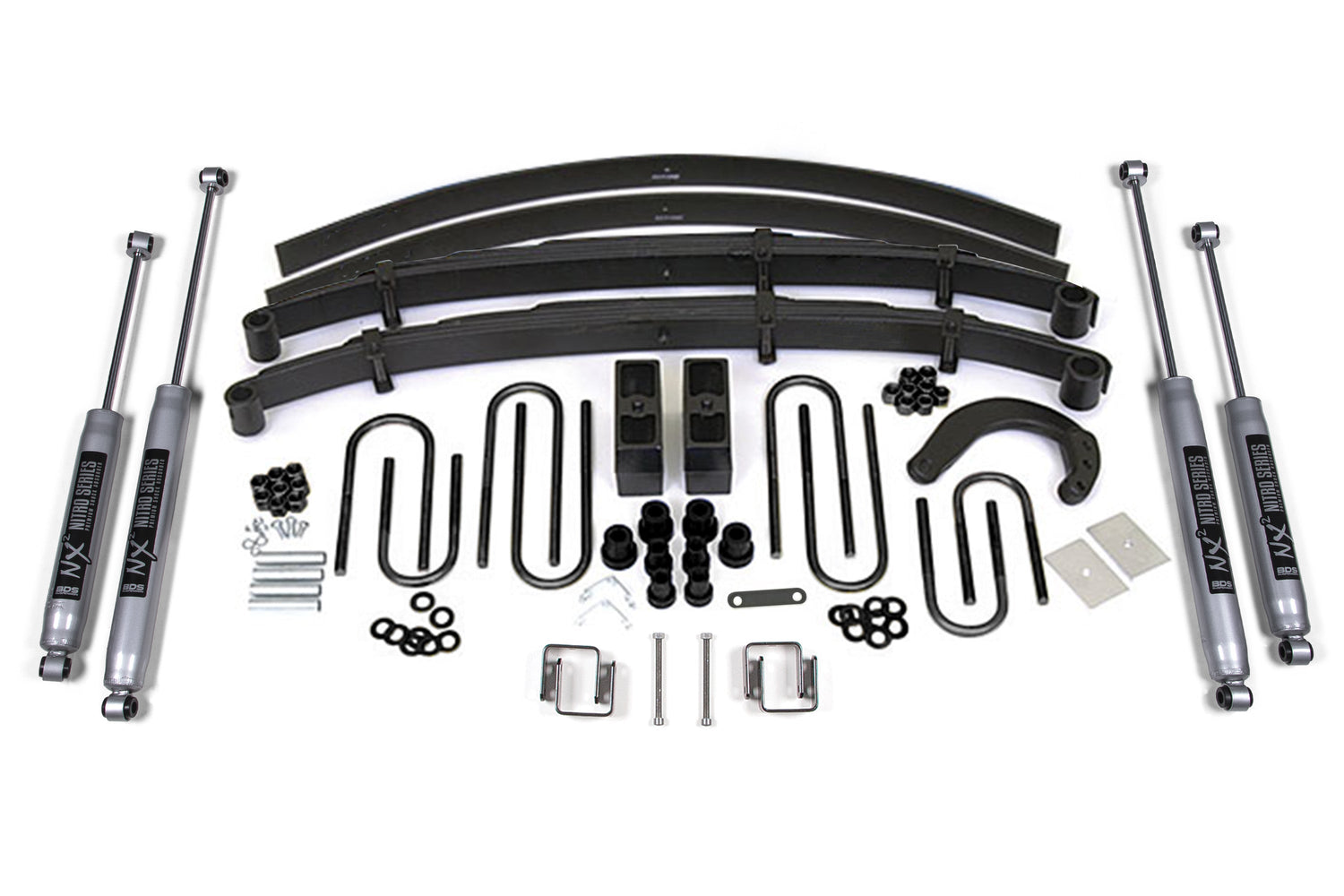 4 Inch Lift Kit - Chevy/GMC 1/2 Ton Truck/SUV (77-87) 4WD BDS Suspension Suspension Lift Kit  AXOPROS
