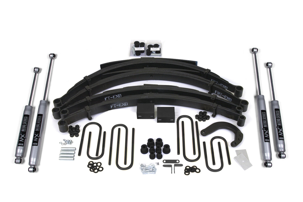 4 Inch Lift Kit - Chevy/GMC 3/4 Ton Truck/Suburban (88-91) 4WD BDS Suspension Suspension Lift Kit AXOPROS
