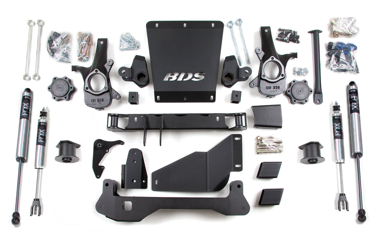4 Inch Lift Kit - Chevy/GMC Avalanche- Surburban- Tahoe- Or Yukon 1500 (00-06) 4WD BDS Suspension Suspension Lift Kit AXOPROS