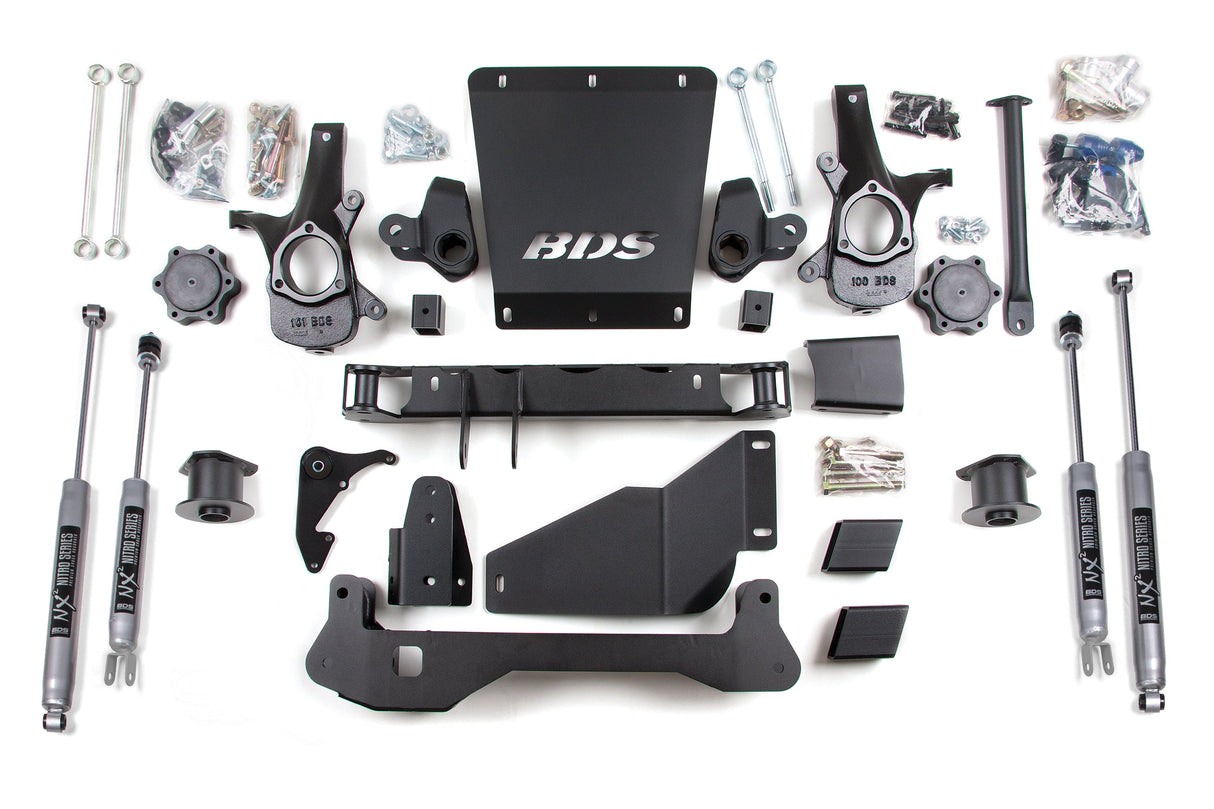 4 Inch Lift Kit - Chevy/GMC Avalanche- Surburban- Tahoe- Or Yukon 1500 (00-06) 4WD BDS Suspension Suspension Lift Kit AXOPROS