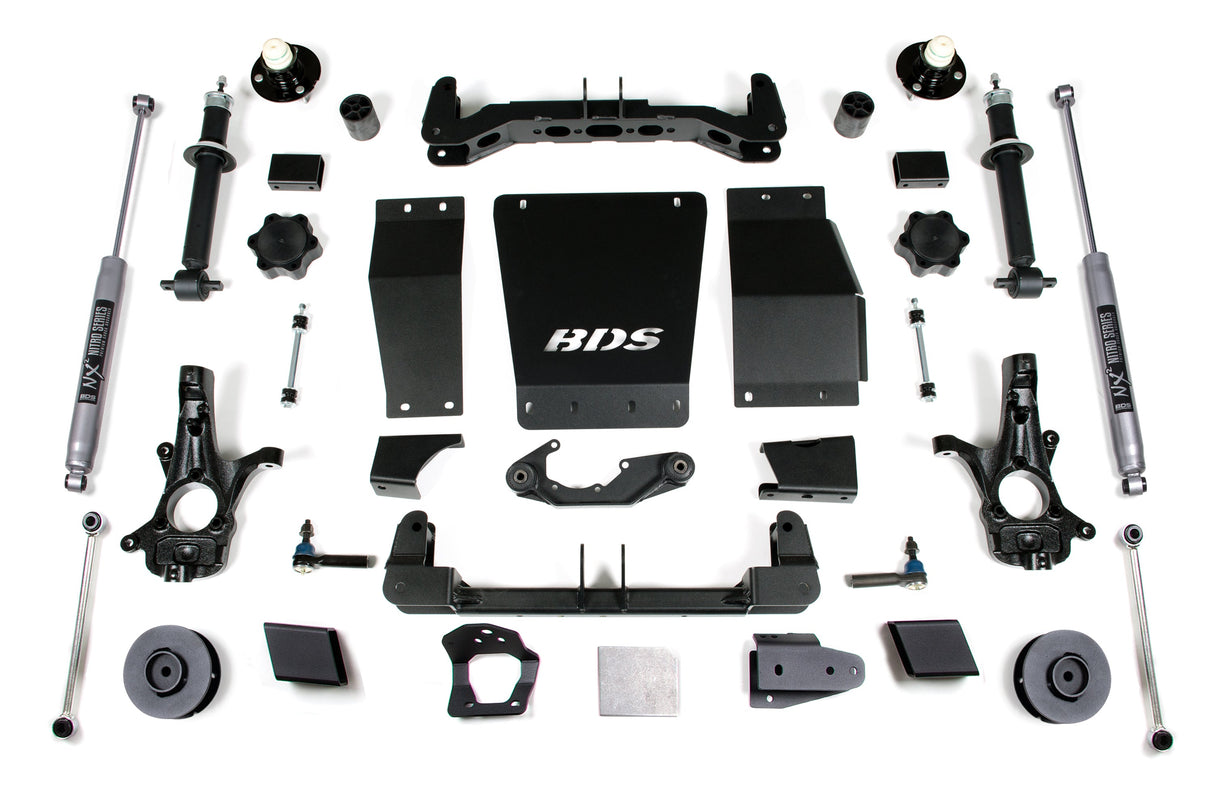 4 Inch Lift Kit - Chevy/GMC Suburban- Tahoe- Yukon/XL 1500 (15-19) 4WD BDS Suspension Suspension Lift Kit AXOPROS
