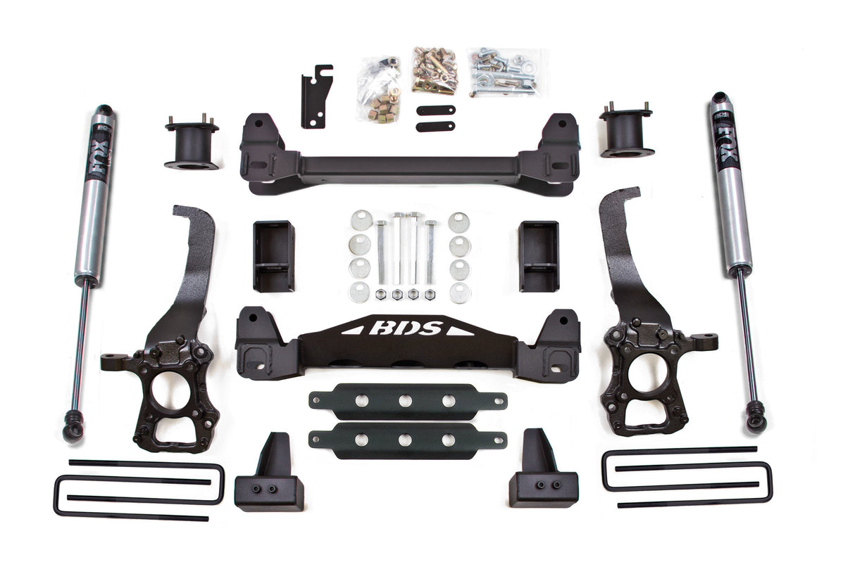 4 Inch Lift Kit - Ford F150 (2014) 2WD BDS Suspension Suspension Lift Kit AXOPROS