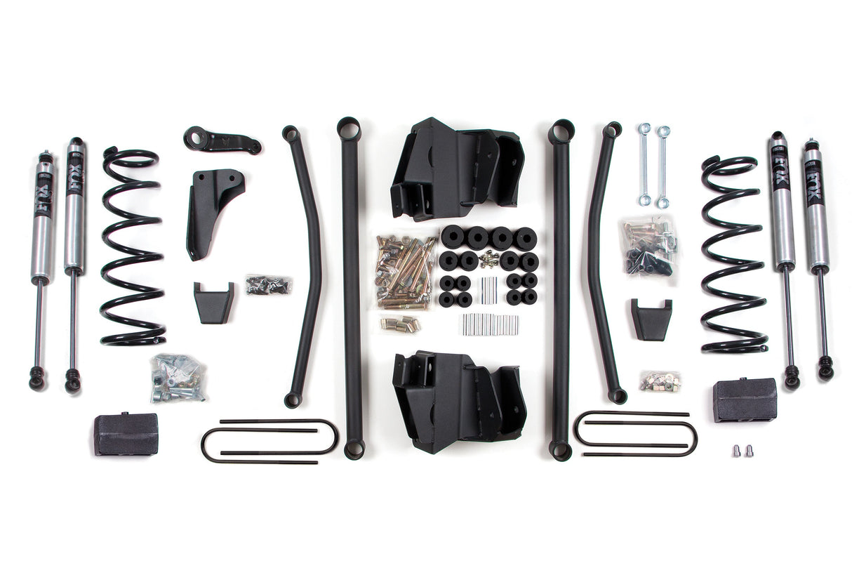 4 Inch Lift Kit - Long Arm - Dodge Ram 2500 Power Wagon (2008) 4WD - Gas BDS Suspension Suspension Lift Kit AXOPROS