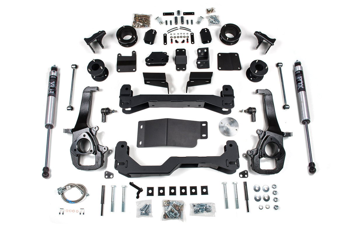4 Inch Lift Kit - Ram 1500 W/ Air Ride (19-24) 4WD BDS Suspension Suspension Lift Kit AXOPROS