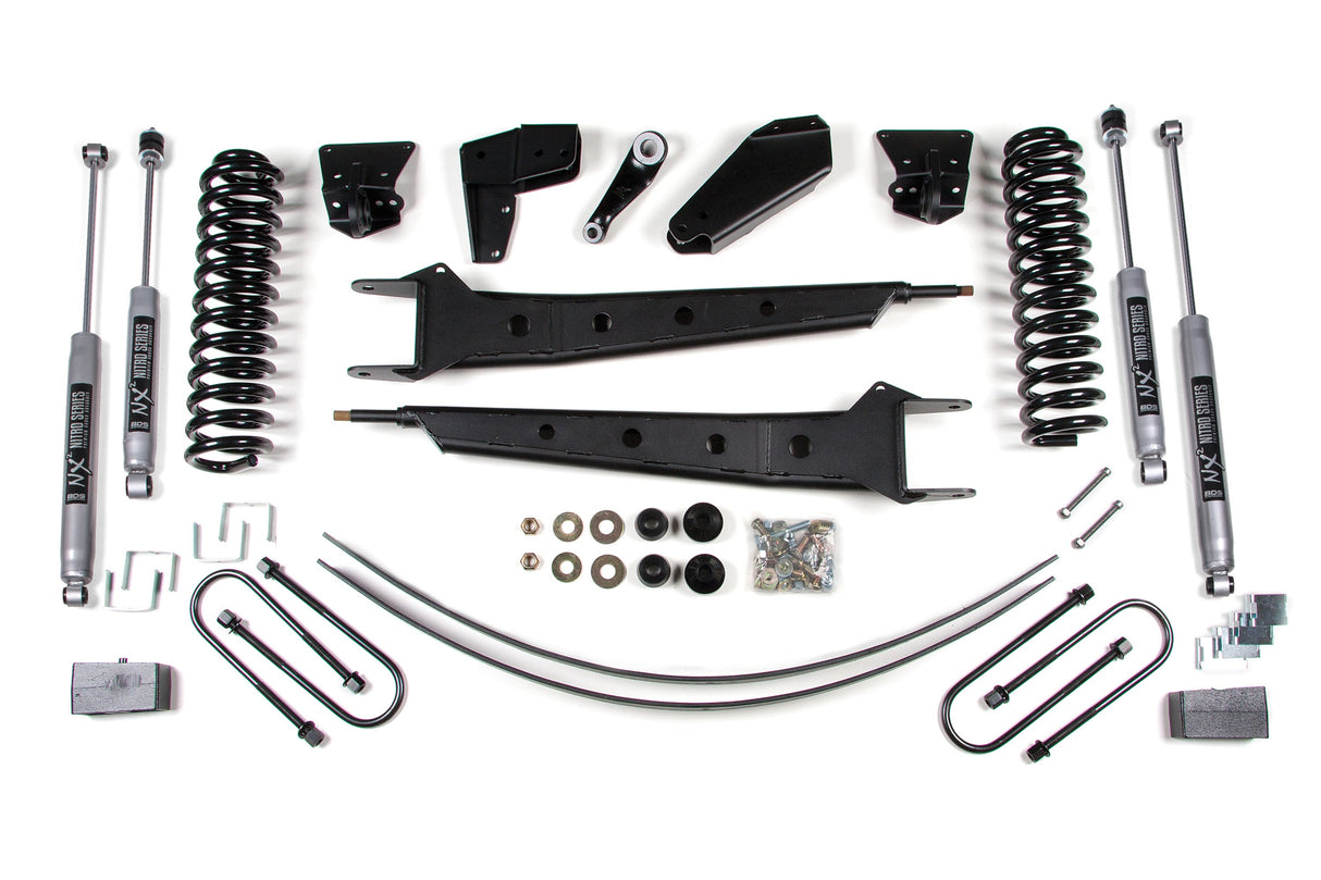 4 Inch Lift Kit W/ Radius Arm - Ford F150/Bronco (80-96) 4WD BDS Suspension Suspension Lift Kit AXOPROS