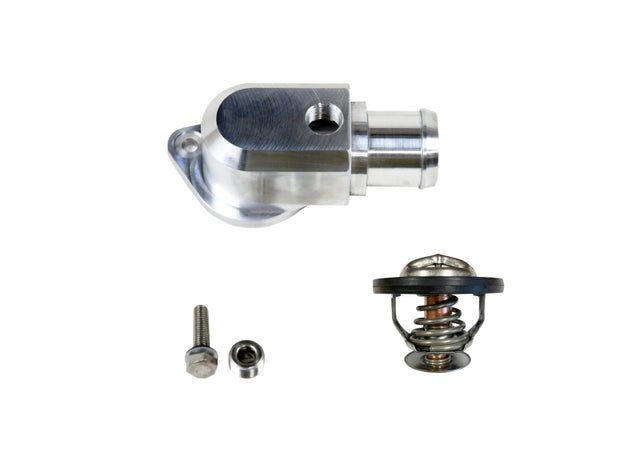 Granatelli 18-19 Jeep Trackhawk Billet Thermostat Housing w/180 Deg Thermostat Granatelli Motor Sports Thermostats  AXOPROS