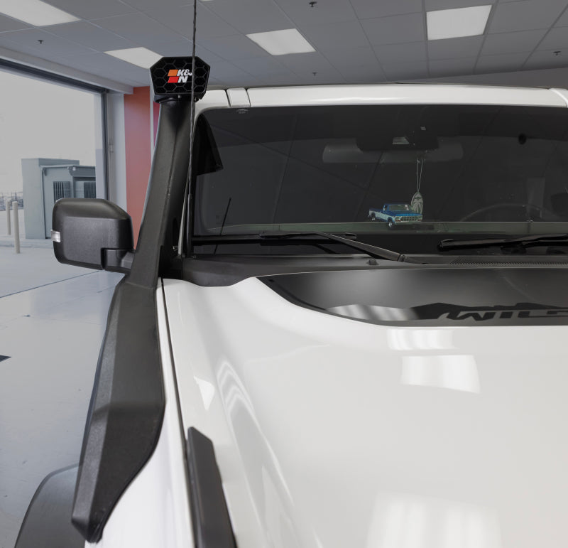 K&N 21-23 Ford Bronco 2.3L/2.7L Elevated Intake Kit (Snorkel) K&N Engineering Scoops & Snorkels AXOPROS