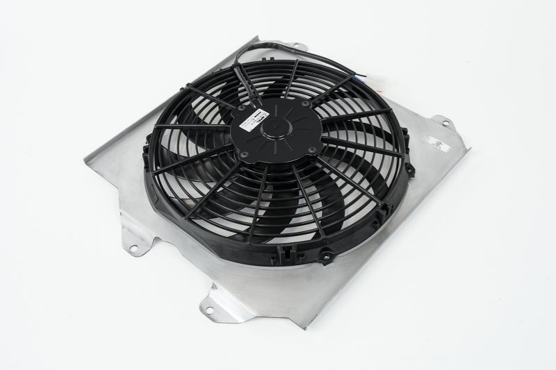 CSF 92-00 Honda Civic All-Aluminum Fan Shroud w/12in SPAL Fan CSF Fans & Shrouds  AXOPROS