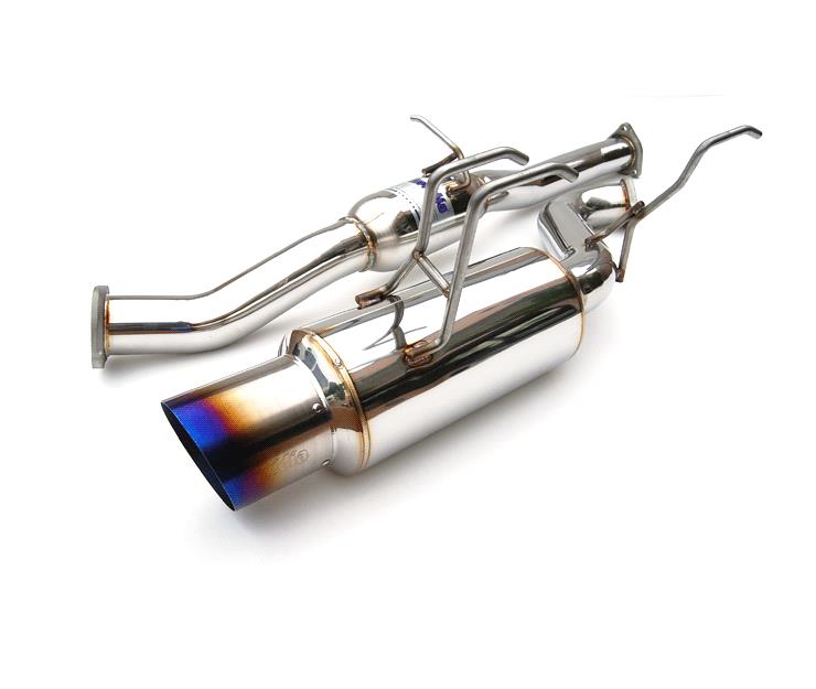 Invidia 08-09 WRX Sedan 76mm (101mm tip) RACING Titanium Tip Cat-back Exhaust Invidia Catback AXOPROS